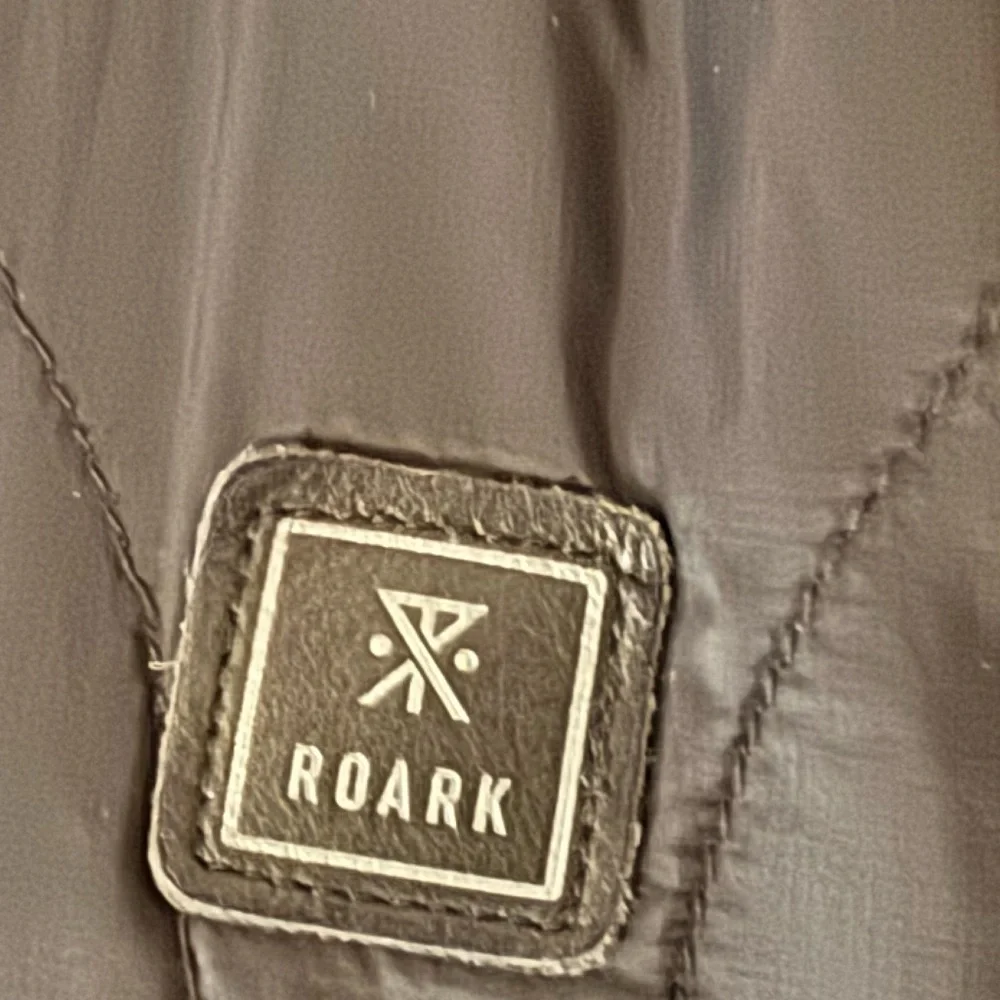Roark Mens Black Quilted Primaloft Insulated Lightweight Bomber Zip Jacket sz L
